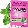Blip NRT Nicotine Lozenge Mini's - 4mg Mint Flavor (27 Count) - Help Quit Smoking Aid, Reduce Cravings - Nicotine Replacement