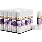 Colorations Premium White Washable Glue Sticks in a Tray, Set of 30 | Ages 4+, PreK+, 0.32 oz Each, Glues Dries Clear &amp; Is Acid-Free, Non-Toxic, School &amp; Home Craft Projects