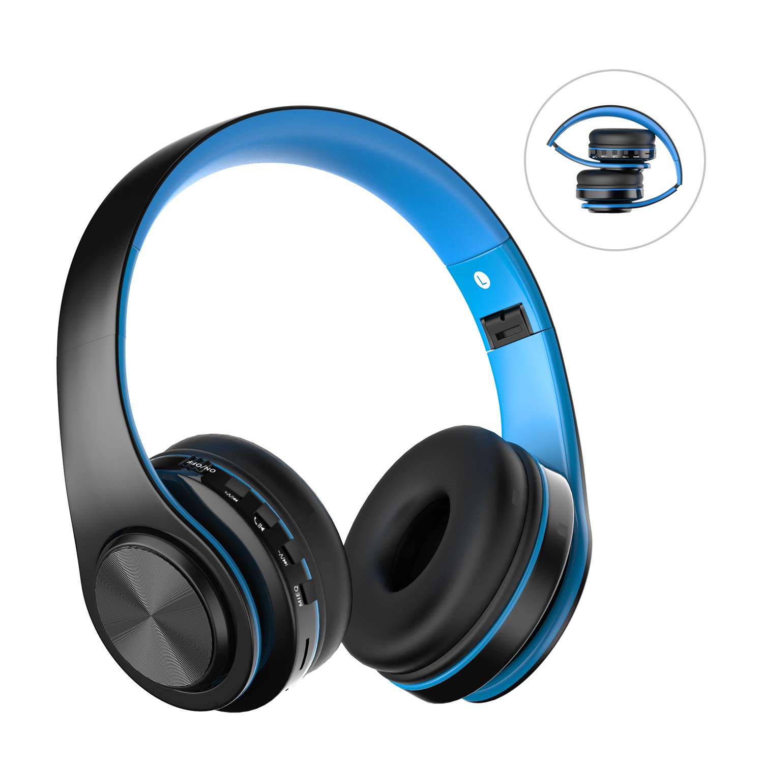 Cuffie Bluetooth Senza Fili con Microfono, ZLX Pieghevole OverEar Wireless Bluetooth headphones Cuffie Bluetooth Senza Fili con Microfono, ZLX Pieghevole OverEar Wireless Bluetooth headphones