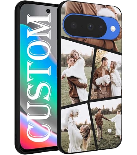 Custodia Cuore Pixel Custodia Personalizzata Per Google Pixel - Cover In TPU Sottile Con Nome/Iniziali E Design Cuore, Compatibile Con Molti Modelli Custodia TPU Pixel Con Nome