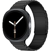 BandRain Magnetic Bands Compatible with Samsung Galaxy Watch 8 Band 40mm 44mm/Galaxy Watch 8 Classic 46mm, Soft Silicone Strong Magnet Sport Strap for Galaxy Watch 8/8 Classic 2025 Women Men