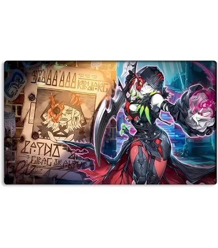 Amazon.com: New Mlikemat Playmat Diabellestarr The Dark Witch TCG