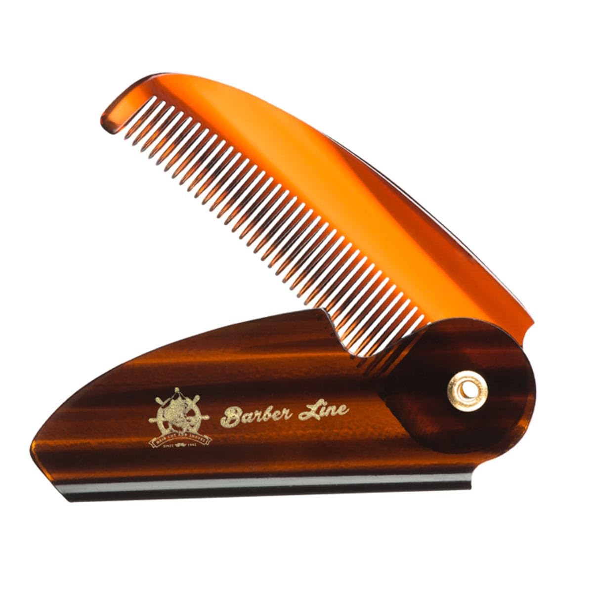 EUROSTIL Beard Folding Comb Shell - BIGOTE 1UN