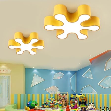 Longyu Plafonnier Chambre Denfants Dessin Animé Led Couleur