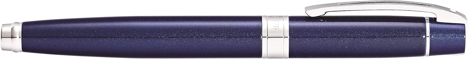 Sheaffer 300 - Refillable fountain pen, fine nib, glossy blue finish, chrome plate trim, E0934143 - Image 5