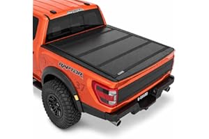U-Guard Low Profile, Aluminum, Hard Four-fold Tonneau Cover Matte Black Compatible with 2015-2026 F150, 5'7" Bed (67.1")