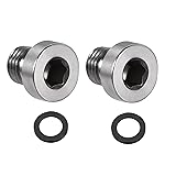 uxcell Stainless Steel Inner Hex Head M8x1 Pipe