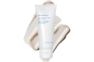 The Outset Exfoliating Caffeine Micro Polish - Gentle Fragrance Free Physical Face Scrub for Everyday - Awakening, Smoothing - Clean, Vegan, Gluten Free - All Skin Types, Sensitive Skin - 3.3 fl oz