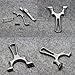 I-Sport Stainless Steel Detachable Slingshot Outdoor Hunting Sling Shot High Velocity Catapult with Flat Rubber Bands