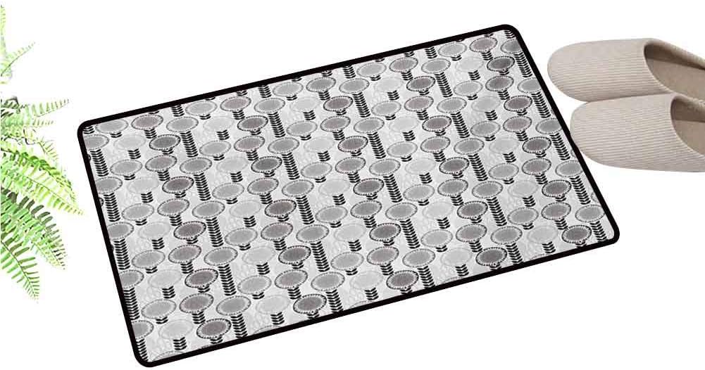 Anmaseven Floral Decorative Floor Mat Home Decoration Door