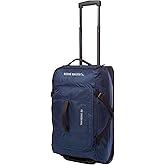 Eddie Bauer Traverse Luggage | Roller Wheels | Telescoping Handle | Travel | Vacation | Ripstop Nylon - Medium Indigo, 22"
