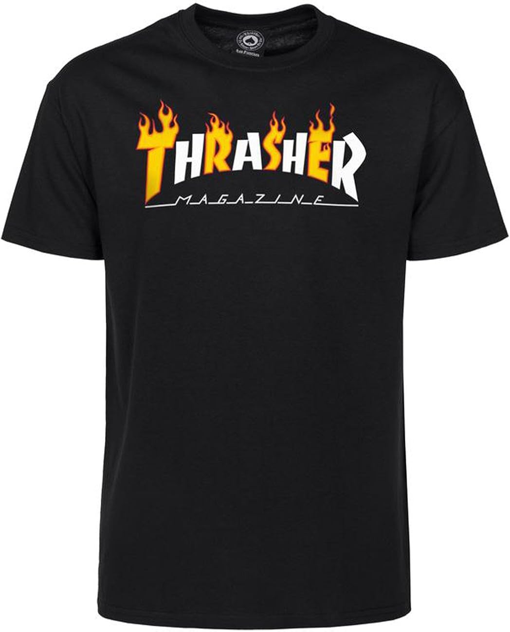 thrasher leopard mag tee