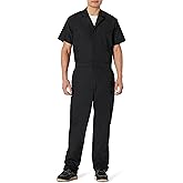 Amazon Basics Men's Relaxed Fit Short Sleeve Workwear Coveralls