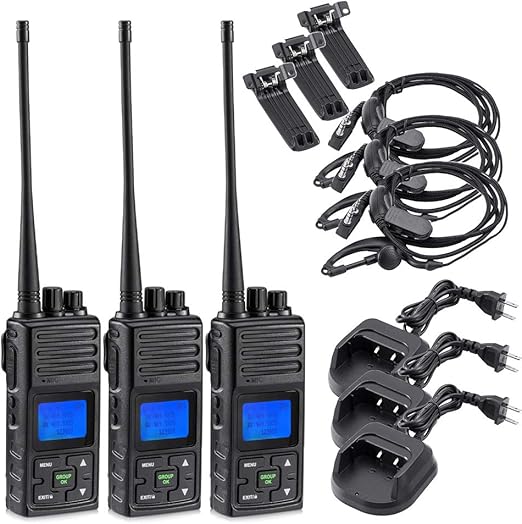 Radio de 2 vías de largo alcance, FPCN30A, Walkie Talkie de 20