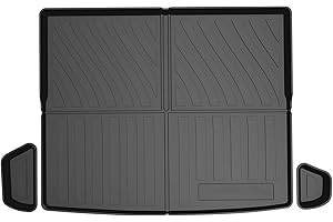 Mixsuper Custom Fit for Cargo Liner 2014-2022 Jeep Cherokee All Weather Trunk Liner Anti-Slip Durable Rear Cargo Floor Mat Black (Not for Jeep Grand Cherokee)
