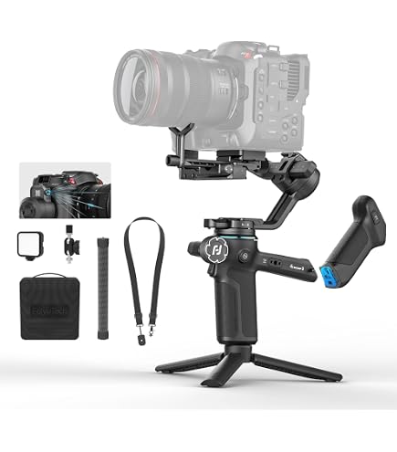 Estabilizador Feiyutech Ak2000s Gimbal Kit Avançado Motor Foco