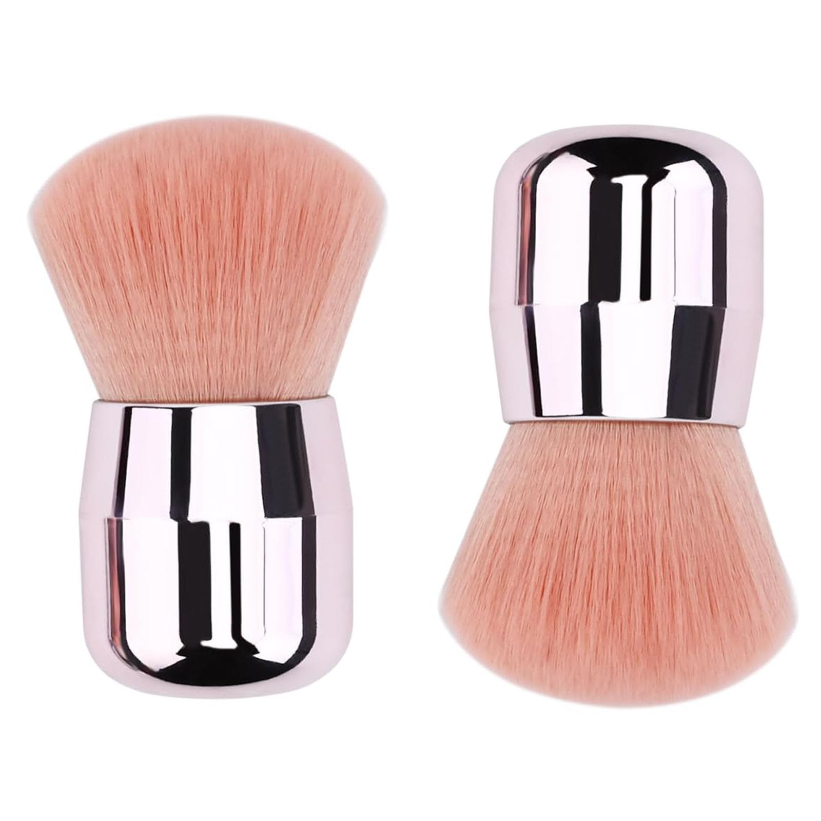 Nail Art Dust Brush,2 PCS Nail Duster Brush Nail Brushes Nail Art Dust Brush Pink Multipurpose Makeup Tool Dip Powder Remover Makeup Brush for Powder Liquid Cream Buffing Stippling Makeup Tool