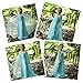 Snow Queen Ice Princess Elsa Costume Generic Dresses Dress Up with Long Braid and Tiara Accessories for Girls Birthday Party Size 5t 6t 6(L) (5~6 Years)