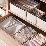 Kiswleon 12-Piece Drawer Organisers Folding Wardrobe Dividers Clothes Storage view 8