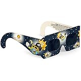 4-Pack Premium ISO and CE Certified Lunt Solar Kid Size Eclipse Viewing Glasses