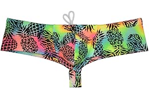 OROCOJUCO Mens Swimwear Skimpy Briefs Bikini Brazilian Cut Surf Shorts Board Cheeky Swim Trunks