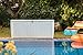 Keter Sumatra 135 Gallon Resin Rattan Look Outdoor Deck Box for Patio Furniture Cushions, Garden Tools, Toys, and Pool Storage