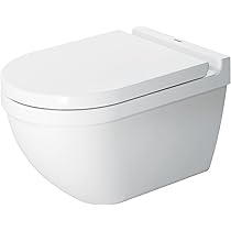 Duravit 2225090092 Toilet Bowl Wall Mounted Starck 3 - Amazon.com