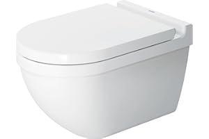 DURAVIT Toilet wall mounted 54 cm Starck 3 whitewashdownDurafixUS-vers