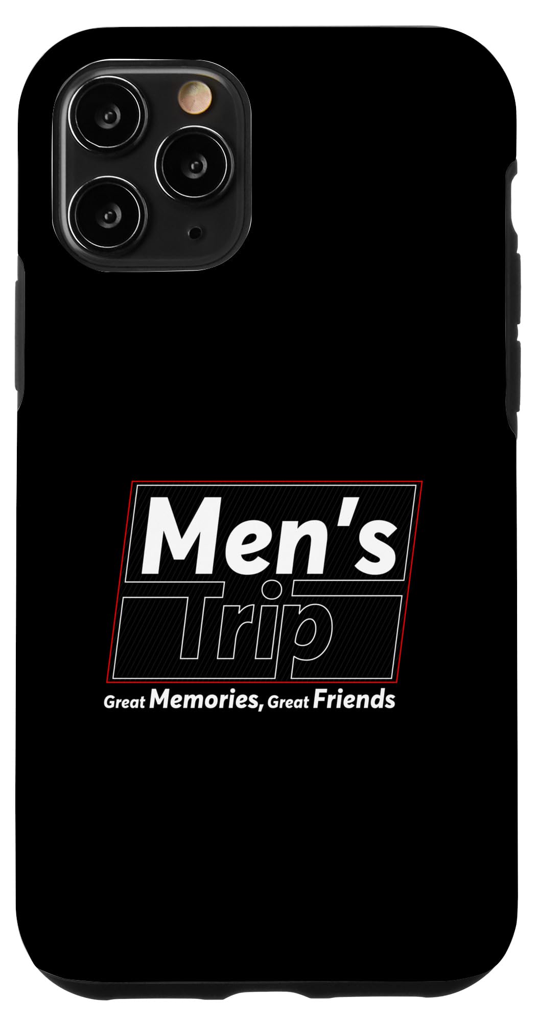 iPhone 11 Pro Mens Trip, Great Memories, Great Friends Case