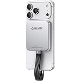 ORICO 2TB Magnetic External SSD, Aluminum Alloy, Up to 2000MB/s, 4K 120Hz ProRes HDR Record and Store, External Solid State Drive, Compatible with iPhone 17 16 Pro Max, Tablet, Computer - K20MINI