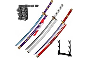WENLAIJIN Zoro Sword Bamboo,Roronoa,Zoro Cosplay Sword/enma/Trafalgar Law/Edward Newgate,Original Textures for Anime,Suitable for Cosplay, Decoration, Collection.