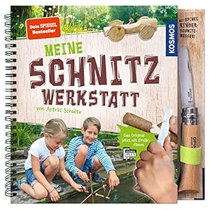 Meine Schnitzwerkstatt: mit Opinel Kinderschnitzmesser Spiralbindung – 14. Februar 2019