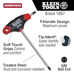 Klein Tools JTH6E11BE 3/16-Inch Ball End Hex Key