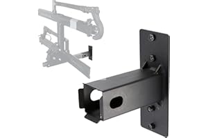 ULTICOR Hitch Mount Bike Rack Wall Mount, Hitch Mount Bike Rack Hanging Garage Organizer, Trailer Hitch Receiver Storage, Easy to Load Secure & Sturdy 2” Wall Mount Hitch Receiver, Max 200 lbs (2 Inch)