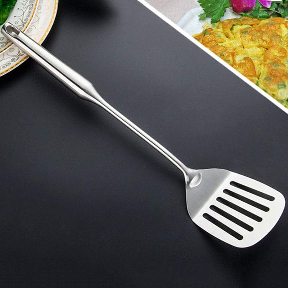 Stainless Steel Cooking Utensil Set - 7 Pcs Cooking Utensils,Non-rusting and Non-deforming Metal Kitchenware.: Kitchen & Dining
