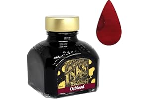 Diamine 80ml Fountain Pen Ink Bottle, Oxblood
