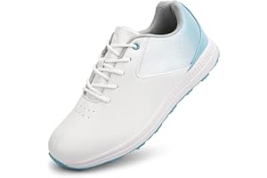 THESTRON Women's Golf Shoes Ladies Golf Sports Sneakers Spikes Women Golf Wears Spikeless Girls Golf Walking Sneakers