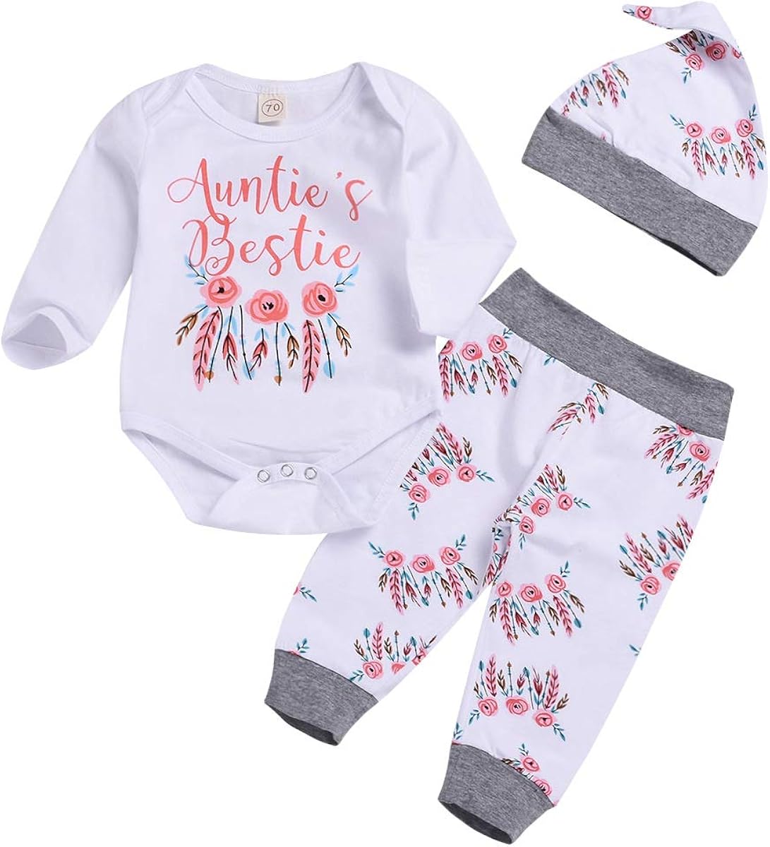 aunties bestie baby outfit