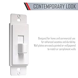 TayMac AD70W Paintable Toggle Switch Cover-Up