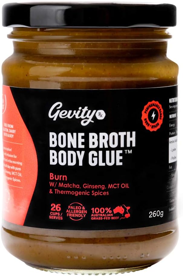 Gevity Rx Bone Broth Body Glue Burn Amazon.co.uk Grocery