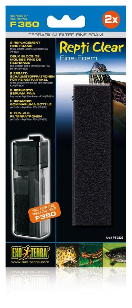 Exo Terra Repti Clear 350 Fine Foam for F350 Terrarium Filter