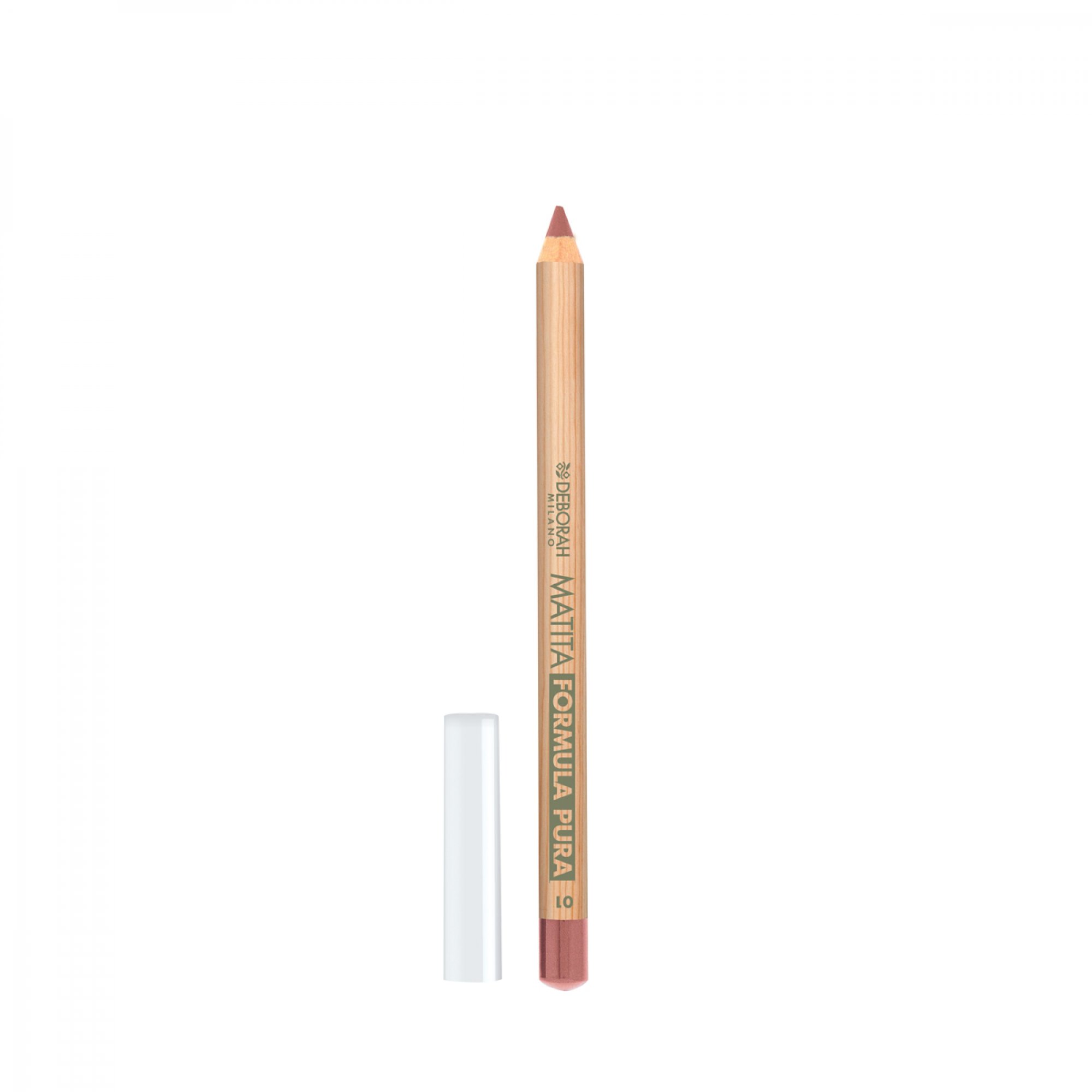 DEBORAH Pure 0% Pencil Lips 01 Nude Beige Product Cosmetic Make Up