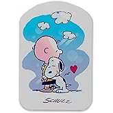 Peanuts Snoopy and Charlie Brown Hug Wood Wall Decor - Adorable Snoopy Wall Art for Kitchen, Office, or Family Room