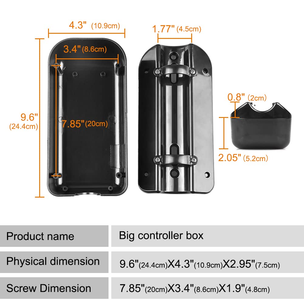 Greenergia Extra Large Controller Case for Electric Bike Controller Box Electric Scooter Controller Case Electric Bicycle Conversion Part Electric Motor Controller Box (Large Size:9.84