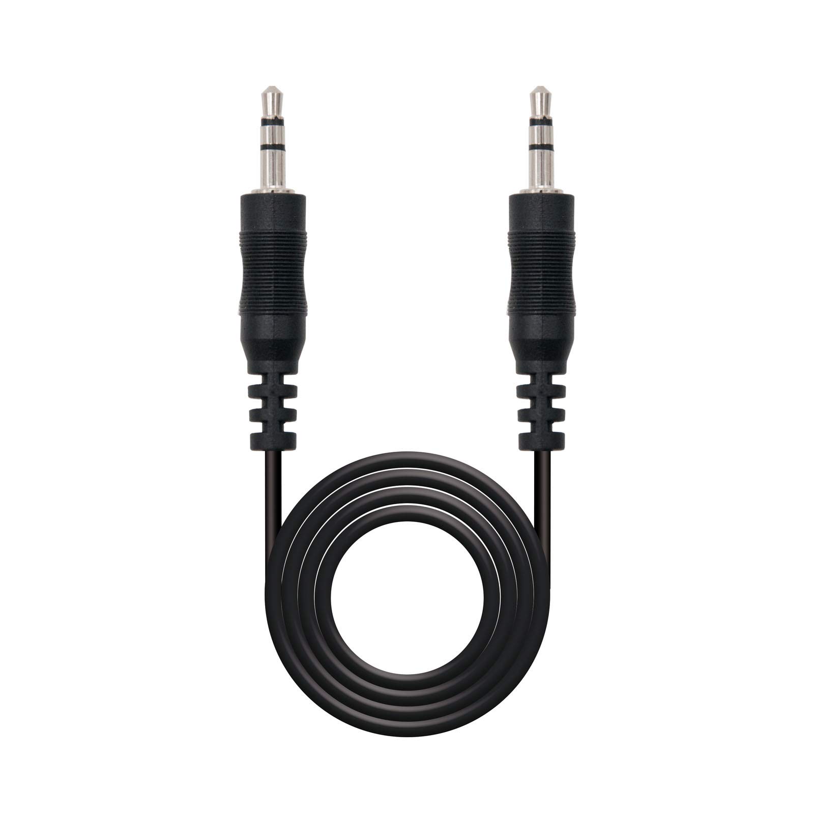 NanoCable 10.24.0120 Stereo Audio Cable Jack 3.5 / M-Jack 3.5 / M Male/Male 20 m Black