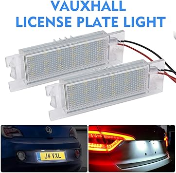 astra number plate bulb