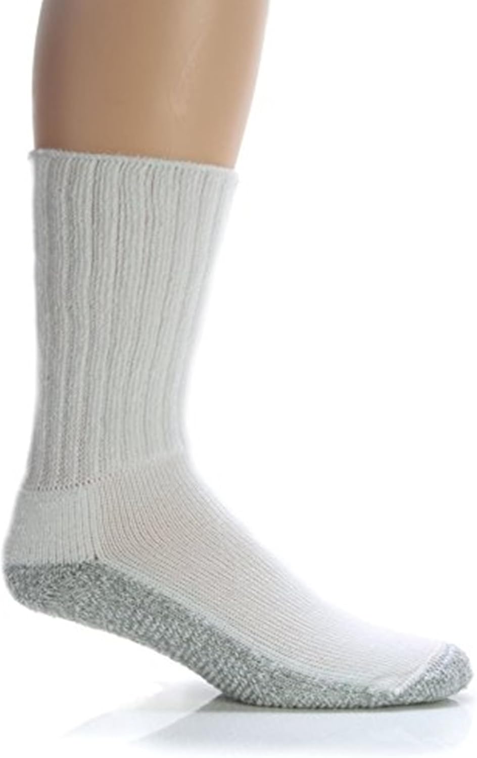 Davido Mens Socks crew made in Italy 100 cotton 8 pair white bottom