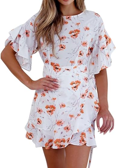 Mujer Vestidos | Mujer Vestir Ropa | Mujer Sexy Falda Chaleco Camisetas | Blusa De Fiesta Mujer | Tops Mujer Verano | Ropa De Mujer | Camisas Largas Mujer | (XXL, A): Amazon.es: Ropa y accesorios