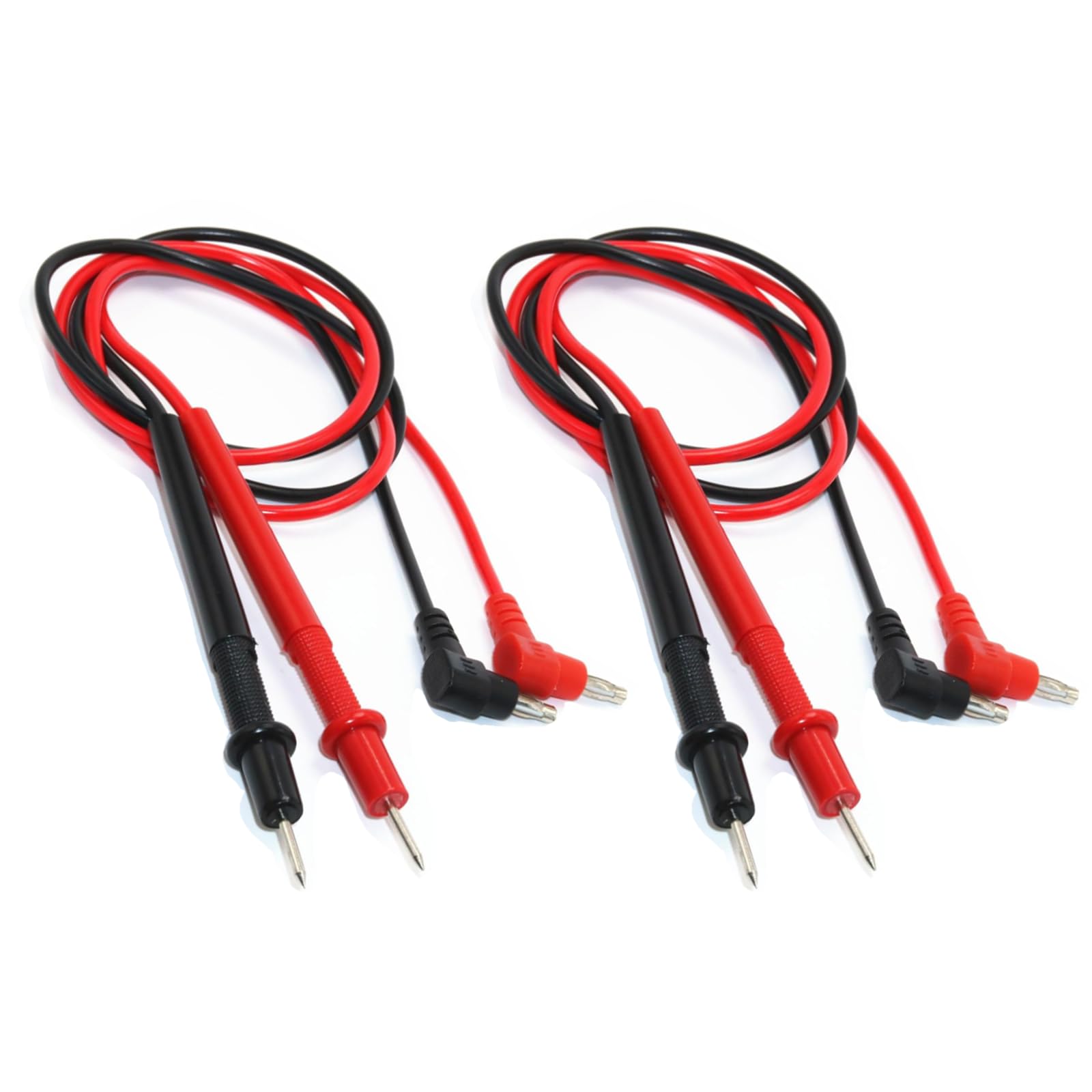 FZGLHQQ Multimeter Test Kit, 4-Piece 1000V 10A Multimeter Probe Kit with Universal Digital Multimeter Test Lead