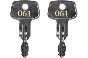 HUGEXPEN N061 Key Replacement for Thule Rack Core, Key Cylinder for Bike Rack Lock, Roof Cargo Lock, Roof Rack Locks, Cross Bars, Towers, Ski Rack Etc